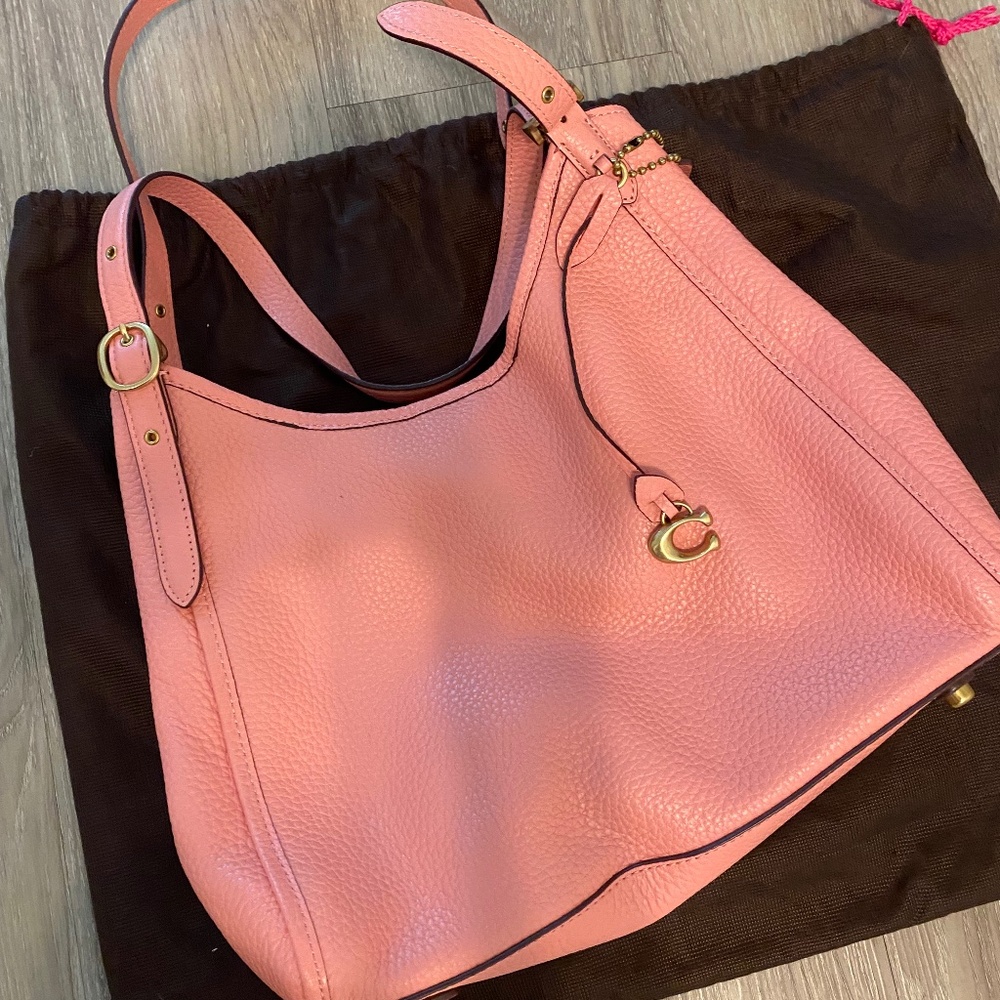Coach purse - pink leather